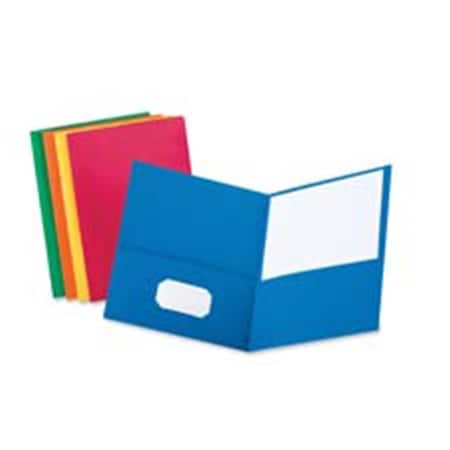 Esselte Pendaflex Twin Pocket Portfolio- w-o Fasteners- 11in.x8-.50in.- RBE ESS57512